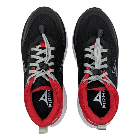 Tenis Pirma Training Negro Rojo 8016 Infantil