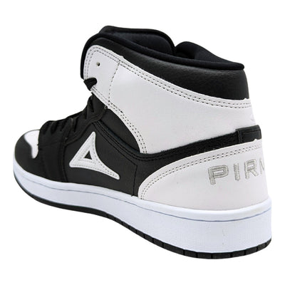 Tenis Pirma Urbano Negro-blanco 5053 Para Hombre