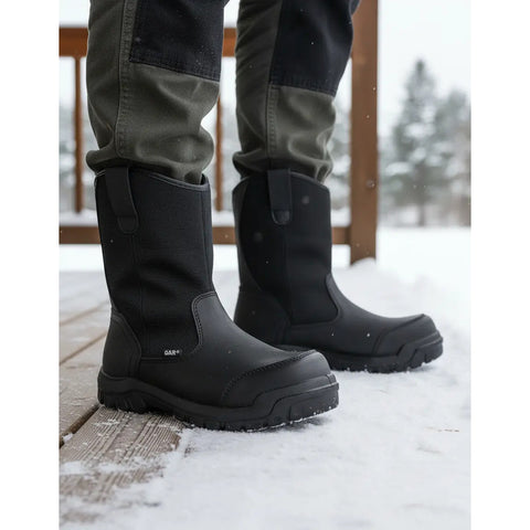 Botas Hombre Petroleras Industriales Casuales Casquillo 196