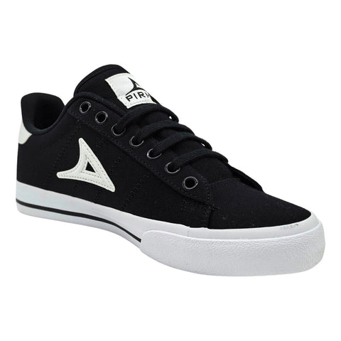 Tenis Pirma Para Hombre Estilo Urbano 6036 Vulcanizado Original Negro Blanco Talla 23 A 29.5 Cm