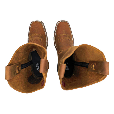 Bota Larga Establo Roper Modelo 977 Piel Res Horma Rodeo