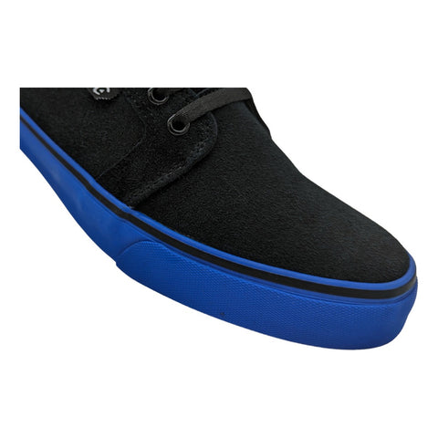 Tenis Skate Core Smith Piel Para Hombre Negro-azul 172615