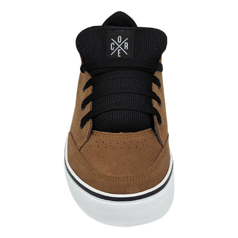 Tenis Skate Core Feebie Piel Camel 179035 Para Hombre