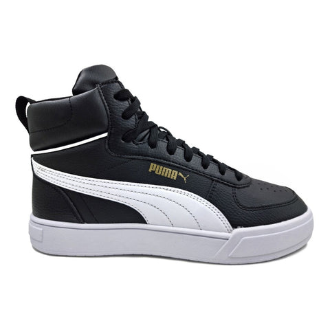 Tenis Puma Caven Mid Casual Para Hombre Color Negro Blanco