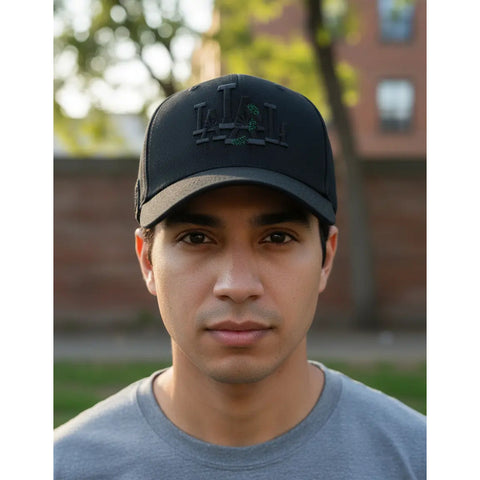 Gorra Cash Only La Money 021 Negro Snapback Unisex Negro Snapback Bordado