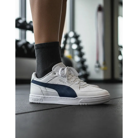 Tenis Puma Caven Iii Urbano Blanco Marino 404484 14 Hombre