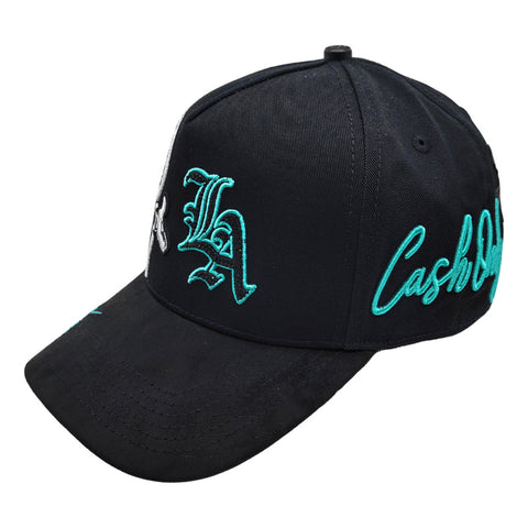 Gorra Cash Only Felix La 018 Negro Snapback Unisex Negro Snapback Bordado