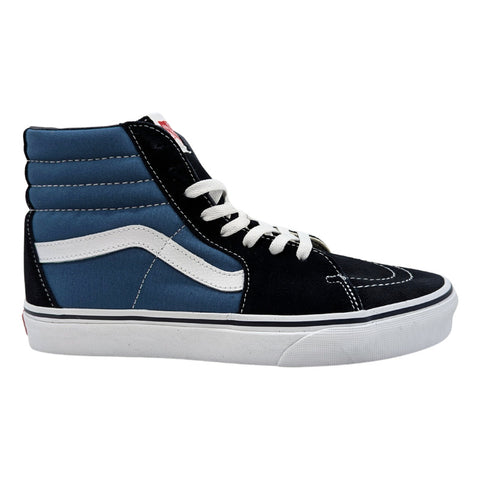 Tenis Vans Sk8-hi Negro Azul Bota Lona Gamuza Vn000d5invy Hombre