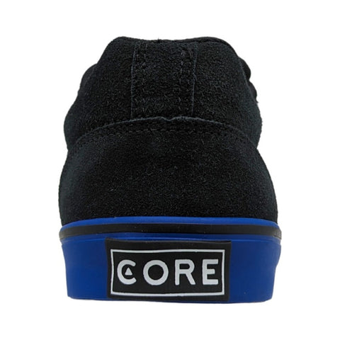 Tenis Skate Core Smith Piel Para Hombre Negro-azul 172615