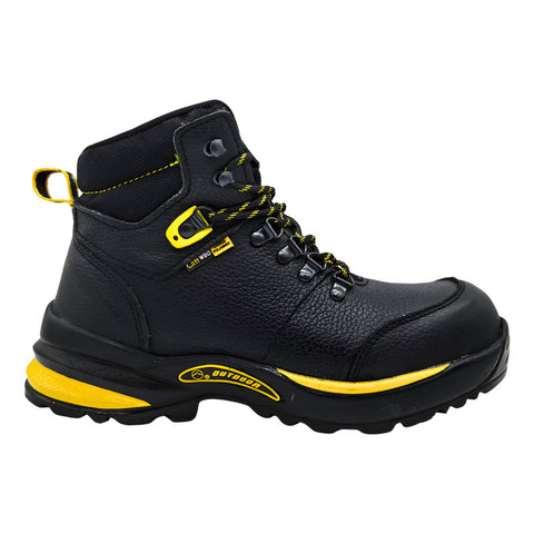 Botas Trabajo Hombre Tactica Botin Piel Casquillo Cliff 5042