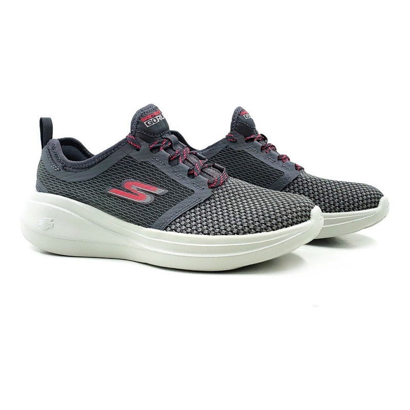 Tenis Skechers Invigora Te-x 15102x Gris/fiusha-mujer