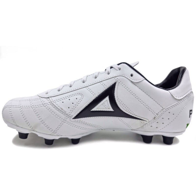 Tenis De Futbol Soccer Semiprofesional Pirma 0501 Hombre Bco