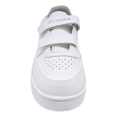 Tenis Pirma Blancos Para Niño Escolar Cómodos 5063 18 Al 21.5