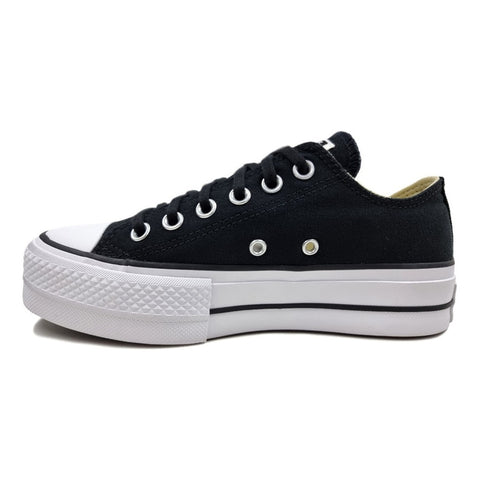 Converse Plataforma Chuck Taylor Choclo Negro/lona 560250c