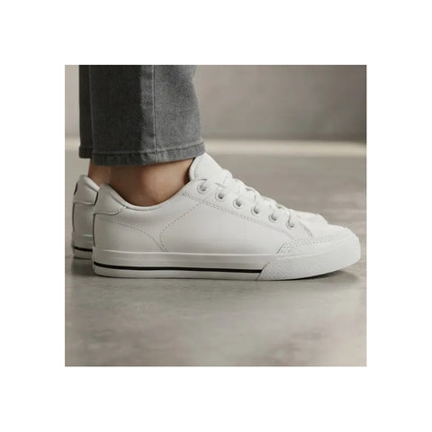 Tenis Circa Al 50 Whbk Skate Cuero Blanco Negro Cuero Hombre