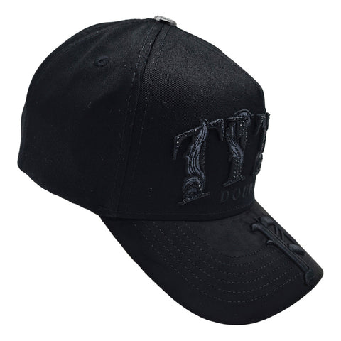 Gorra Negra Cash Only Edición Limitada Tito Doble P Hombre Negro Snapback Lisa