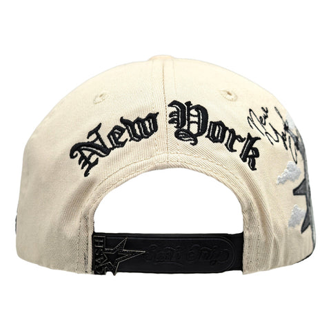 Gorra Cash Only Ny Diamond 010 Beige Snapback Unisex