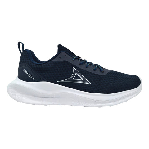 Tenis Running Hombre Caballero Pirma 8019 Marino Blanco Originales Entrenamiento Talla 25 A 29.5 Cm