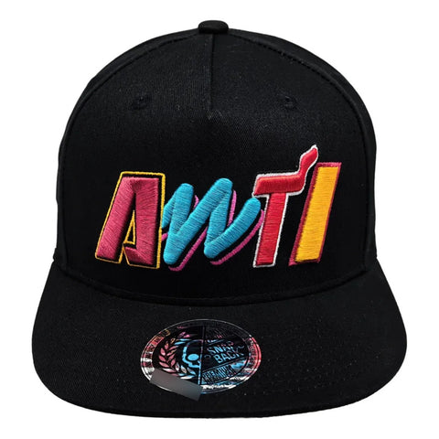 Gorra Antifashion Anti Colores Negro Total Snapback 010