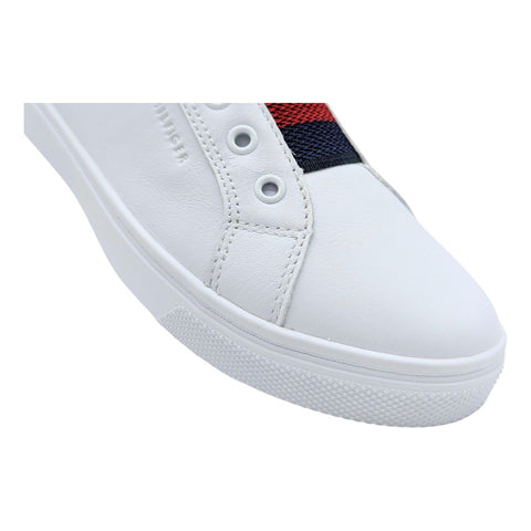 Tenis Para Mujer Tommy Hilfiger Slip Color Blanco 23 26 Mx