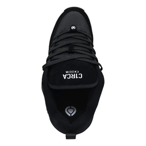 Tenis Circa Retro  90s  Negro Blanco Cx201r Para Hombre