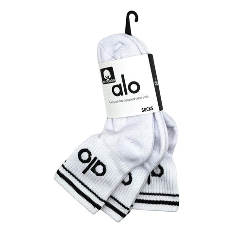 Calcetas Alo Yoga Para Mujer Deportivas Originales Talla M