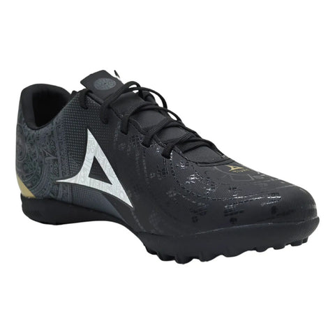 Tenis Pirma Niños Jr Futbol Rapido Turf 3067 Profesional Negro 24.5 Mx