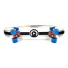 Patineta Cruiser Core Pro Plata/negro Trucks Naranja 7.5x29