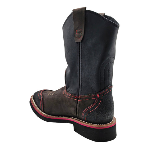 Bota Establo 986 Trabajo Casquillo Piel Altas Hombre Vaquera