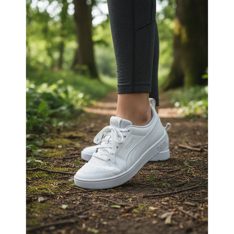 Tenis Puma Rickie Jr Urbano Blanco 384311 01 Para Dama