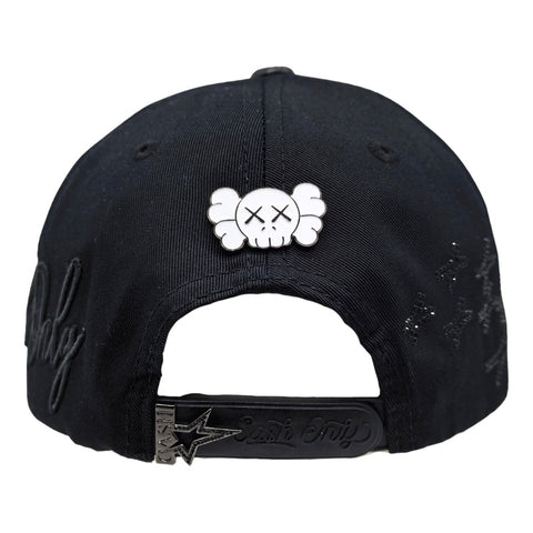 Gorra Cash Only Dope Skull 013 Negro Snapback Unisex