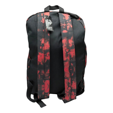 Mochila Antifashion Fire Negro Rojo Unisex 011