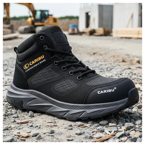 Botas Industriales Hombre Con Casco Dieléctrico Caribu 977