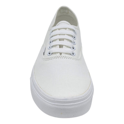 Tenis Vans Authentic Blanco Cordones Mujer/hombre Adultos Skate.