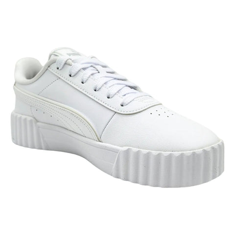 Tenis Puma Carina 3.0 Holo 2.0 Blanco 402280 01 Para Dama Blanco Lisa 4,0 Mx