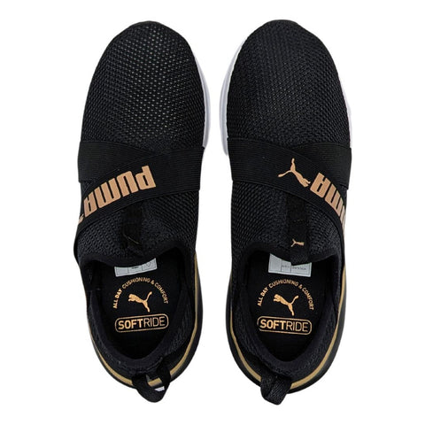 Tenis Mujer Puma Slip On Textiles Deportivos Flexibles Mod 379606 01