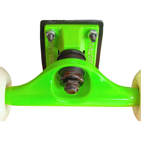Patineta Antifashion Alien Negro-verde Profesional Unisex