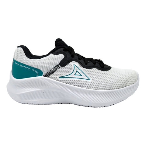 Tenis Para Correr De Entrenamiento Pirma Mujer Original Color Blanco Verde 8022 Talla 22 Al 24.5 Cm