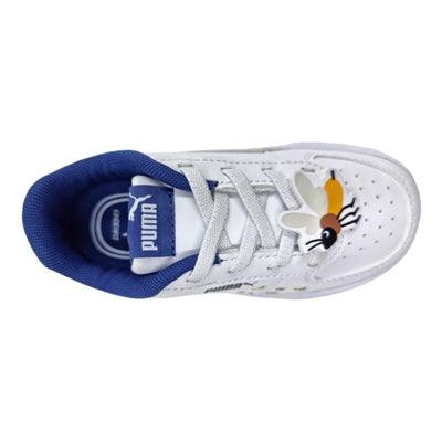 Tenis Niños Puma Caven Small World 12-16 Bco Azul 38617701