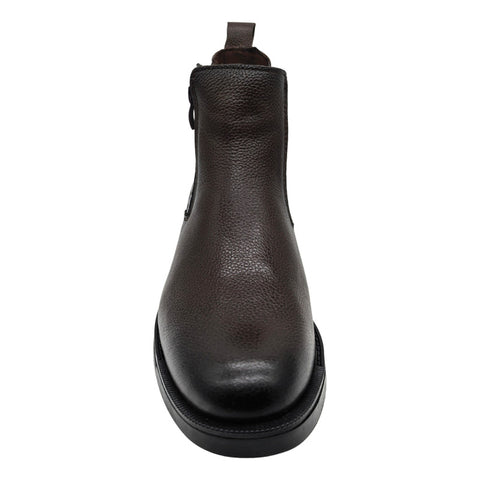 Botas Romanos Vaqueras Hombre 7843 Cafés Piel Casual Botin