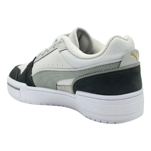 Tenis Puma Ca Pro Lux Lll Unisex 398456 02 Blanco Y Gris Edicion Especial Cuenta Con Llavero Puma