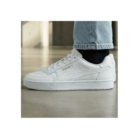 Tenis Puma Caven 2.0 Blanco Logo Plata Urbano 392290 02 Homb