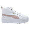 Tenis Para Mujer Puma Karmen Ii Mid Blanco Rosa 397459 05 Originales