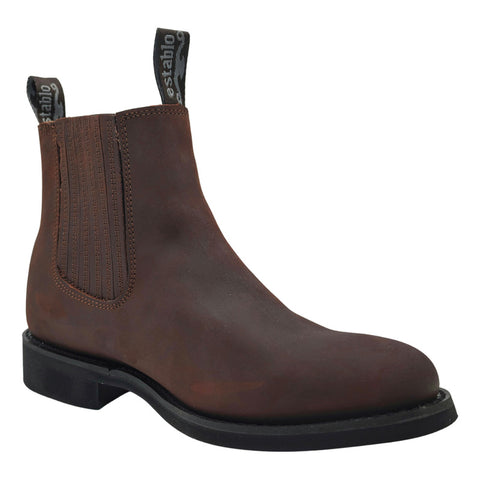 Botas Vaqueras Botin Hombre Casuales Caballero 555 Establo