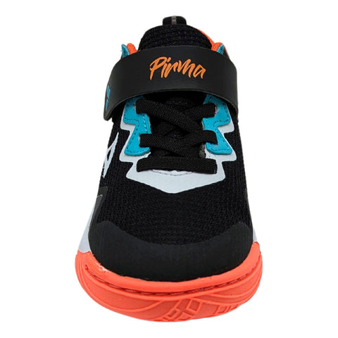 Tenis Pirma Basket Negro-naranja 2018 Infantil