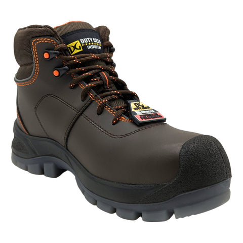 Bota Tactica De Trabajo Con Casquillo Hombre Duty 2218 Cafe