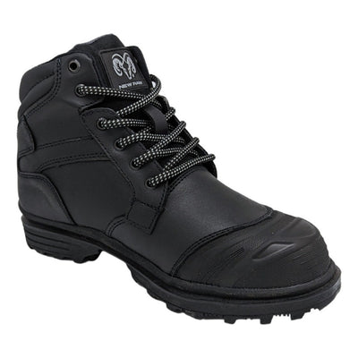 Botas Ram 9595ga Negras Con Casco Para Hombre