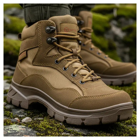 Botas Oc Tactical Hontin-ambar Piel-textil 5654 Para Hombre