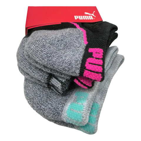 Tines Puma Dama Coolcell 3 Pares Acolchados Colores Variados