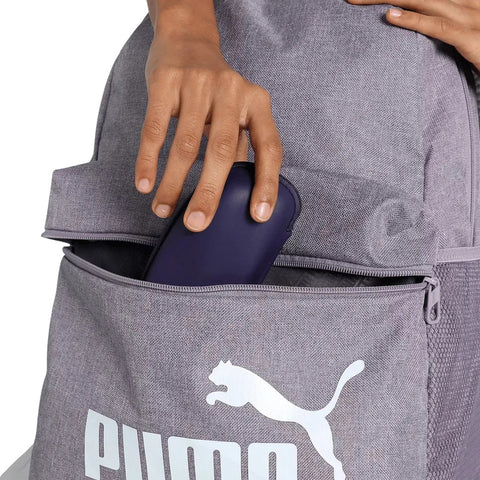 Mochila Puma Phase  Lila Jaspeado 090118 38 Unisex
